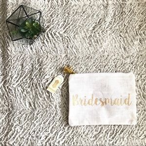NWT Mud Pie Bridesmaid Clutch
